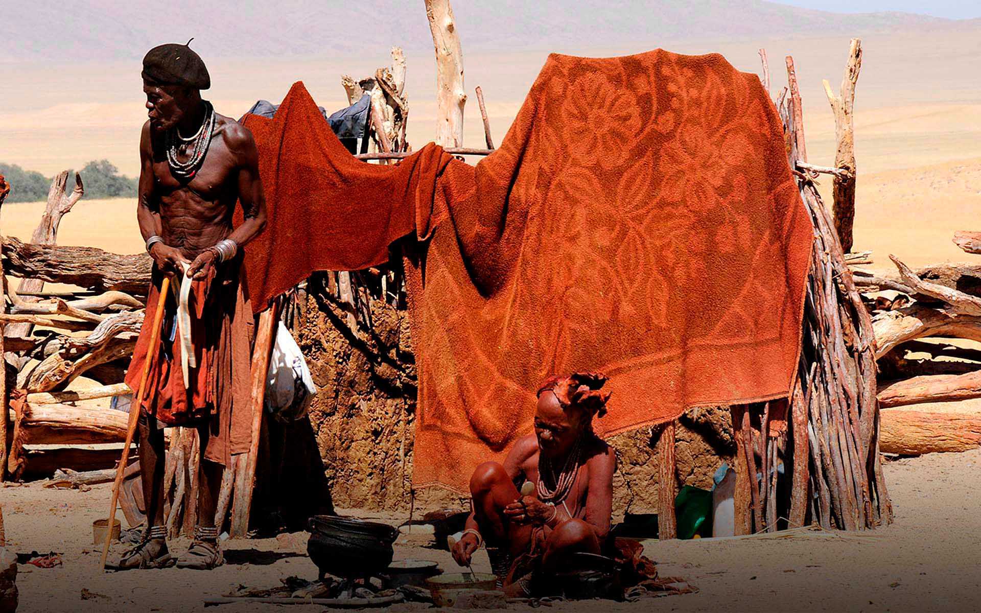 Himba in the Kaokoveld